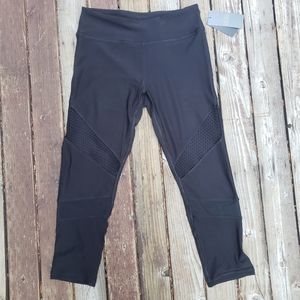 NWT N.Y.L Sport  Laundry Designed in New York Black Workout Pants- M
